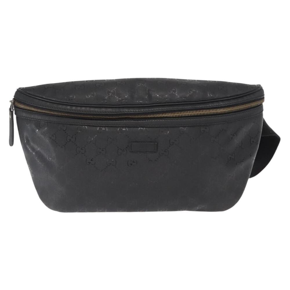 Gucci GG Canvas GG Imprime Crossbody Bag Black